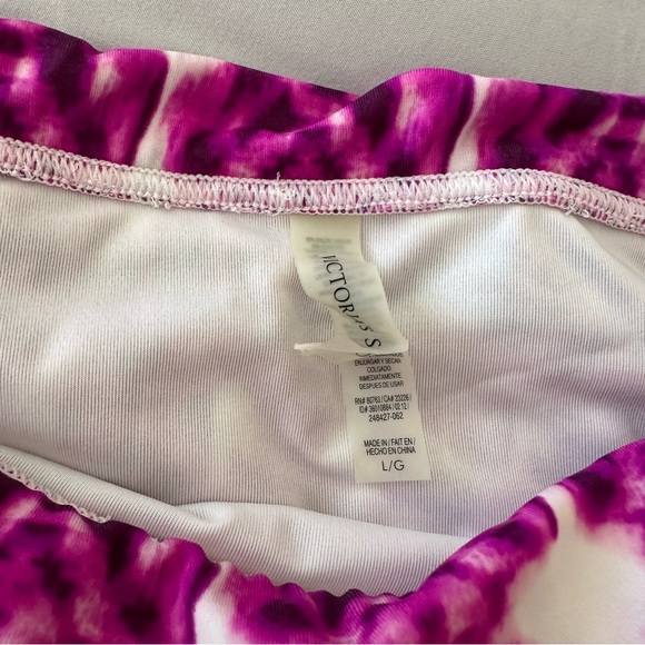 Victoria’s Secret Bikini Set Bandeau Bikini Top & Foldover Bottom - Picture 4 of 4